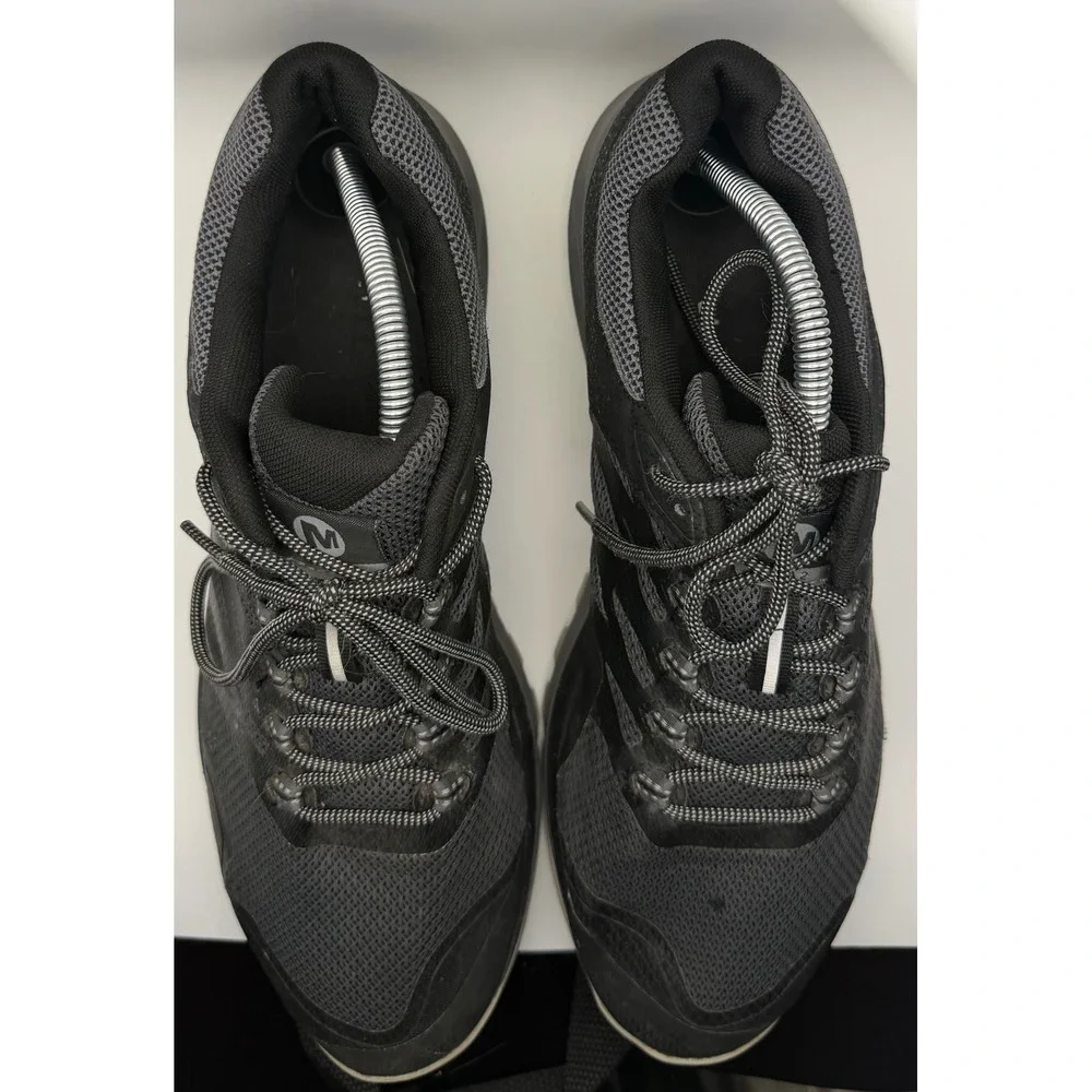 Merrell Nova 2 Trail Running Shoes Mens 11.5 Black Good Vibram J035561